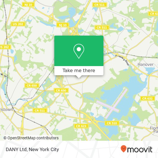 DANY Ltd map