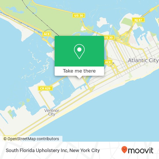 South Florida Upholstery Inc map