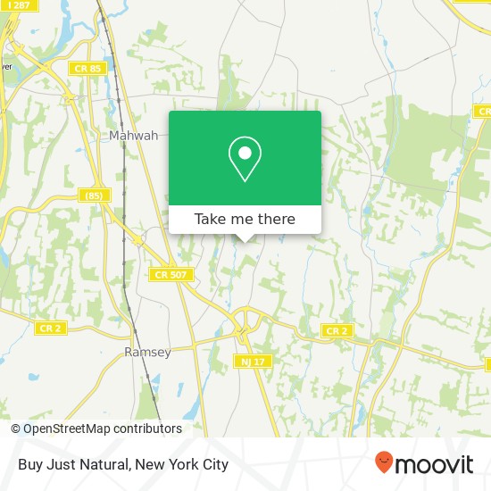 Mapa de Buy Just Natural