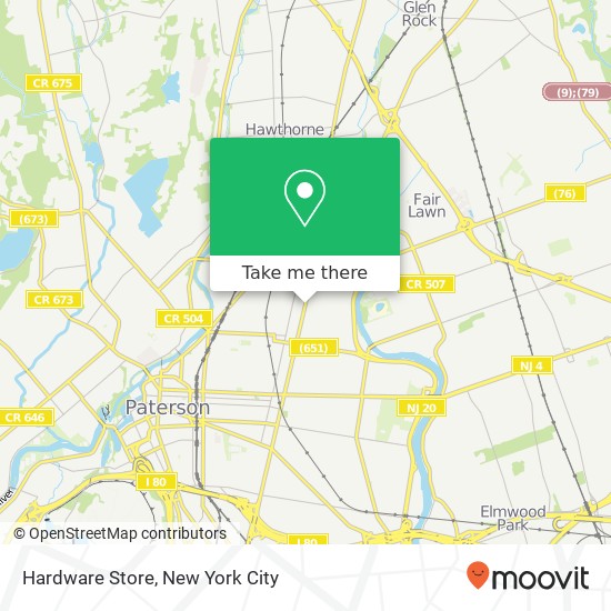 Hardware Store map