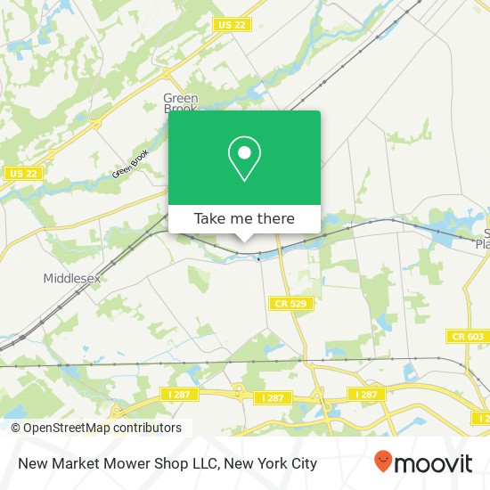 Mapa de New Market Mower Shop LLC