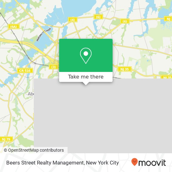 Beers Street Realty Management map