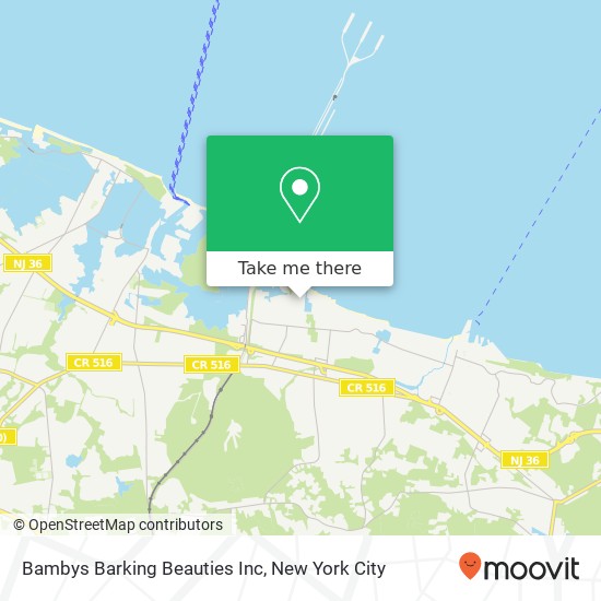 Bambys Barking Beauties Inc map