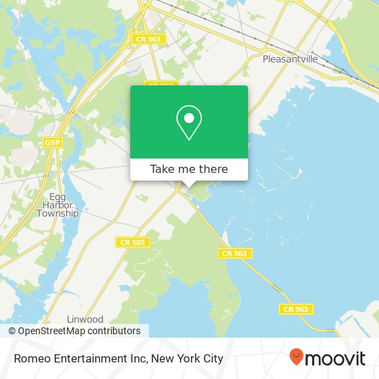 Mapa de Romeo Entertainment Inc