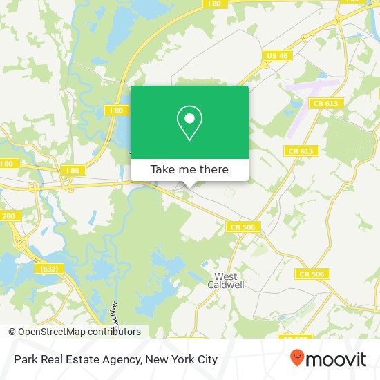 Park Real Estate Agency map