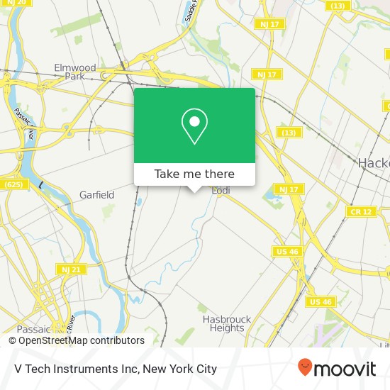 Mapa de V Tech Instruments Inc