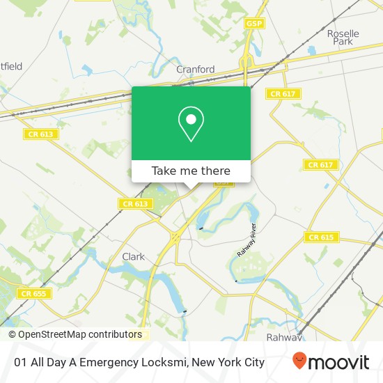 01 All Day A Emergency Locksmi map