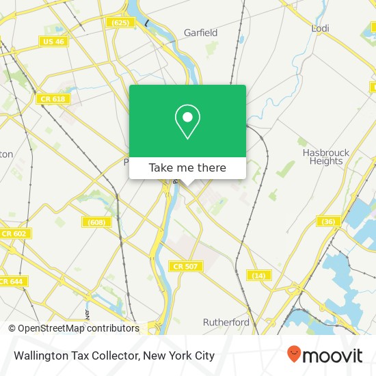 Mapa de Wallington Tax Collector