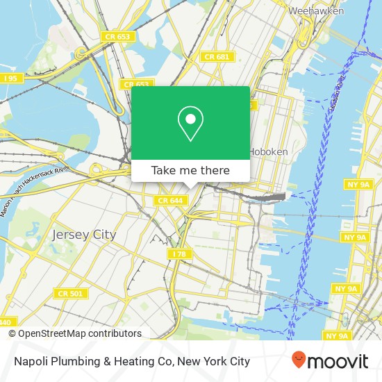 Napoli Plumbing & Heating Co map