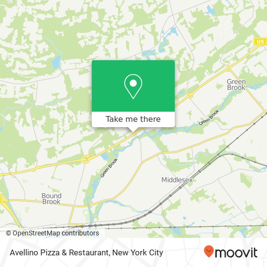 Avellino Pizza & Restaurant map