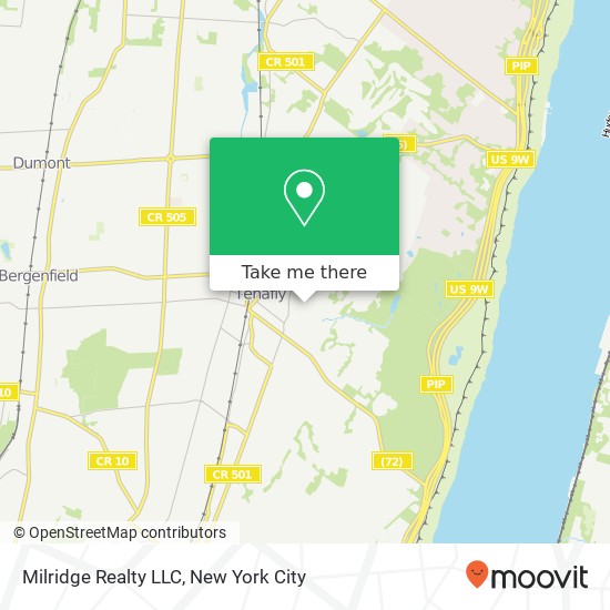 Milridge Realty LLC map