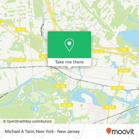 Michael A Tarin map