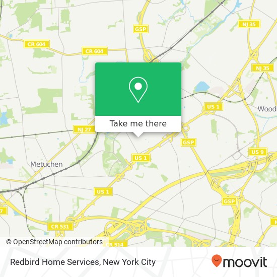 Mapa de Redbird Home Services