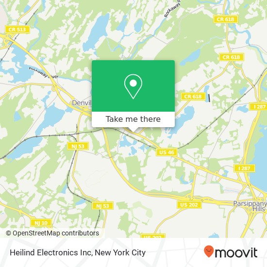 Mapa de Heilind Electronics Inc