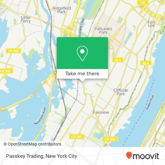 Passkey Trading map