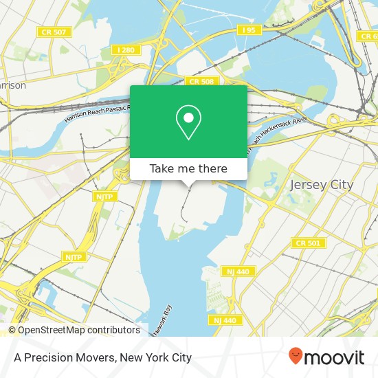 Mapa de A Precision Movers