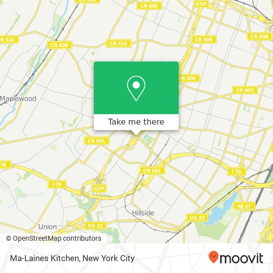 Mapa de Ma-Laines Kitchen
