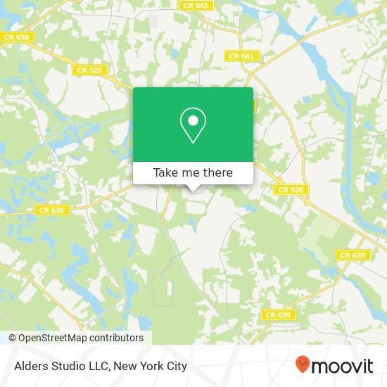 Alders Studio LLC map