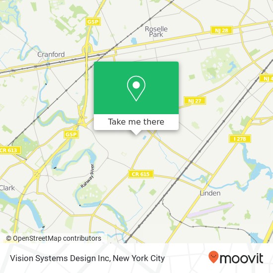 Mapa de Vision Systems Design Inc