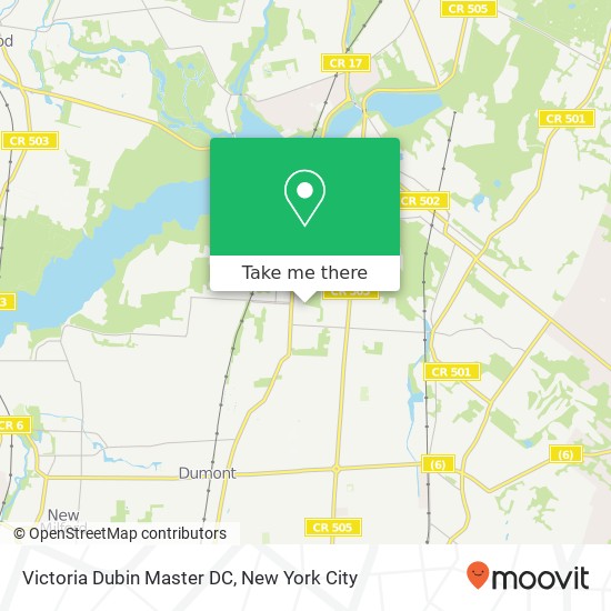 Victoria Dubin Master DC map