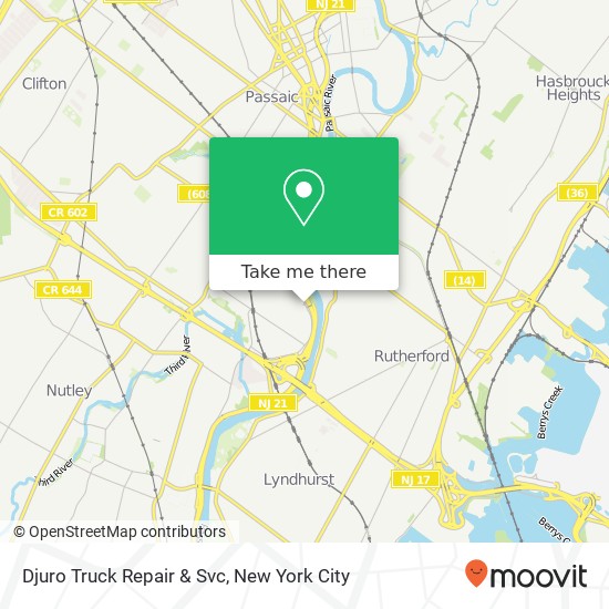 Djuro Truck Repair & Svc map