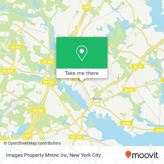 Mapa de Images Property Mntnc Inc