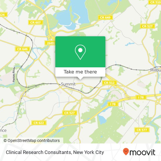 Clinical Research Consultants map