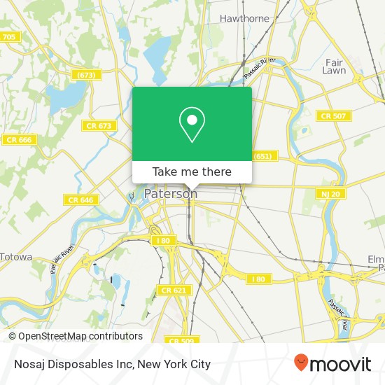 Nosaj Disposables Inc map