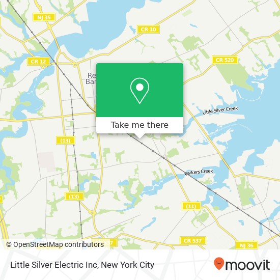 Mapa de Little Silver Electric Inc