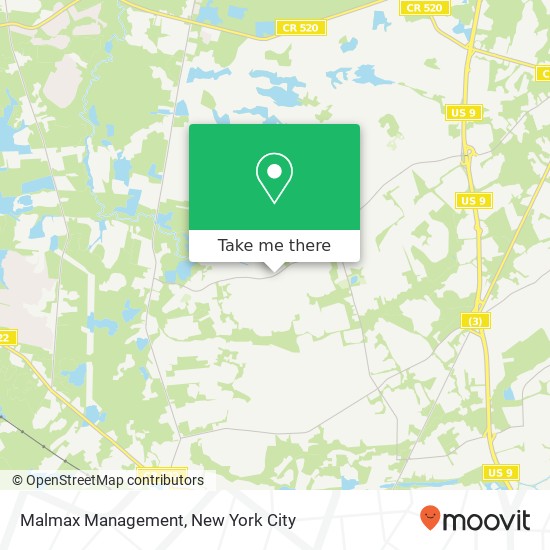 Malmax Management map