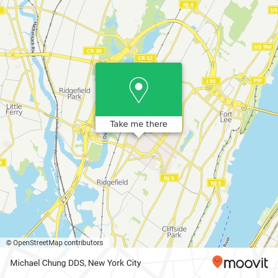 Michael Chung DDS map