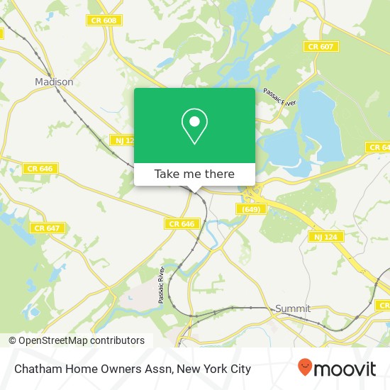 Mapa de Chatham Home Owners Assn