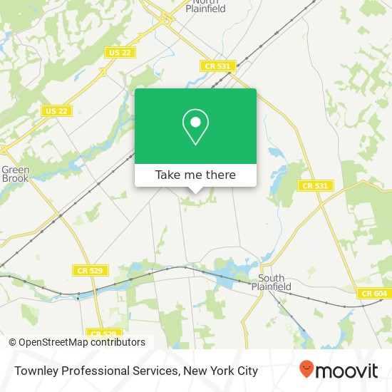 Townley Professional Services map