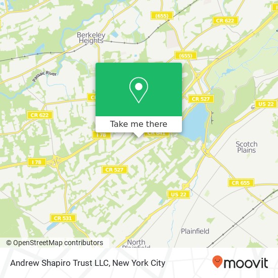 Mapa de Andrew Shapiro Trust LLC