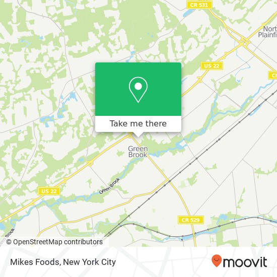 Mikes Foods map