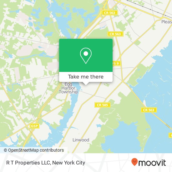 R T Properties LLC map