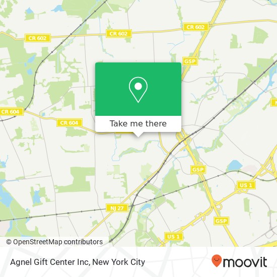 Mapa de Agnel Gift Center Inc