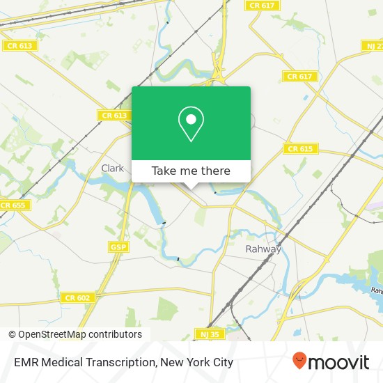 EMR Medical Transcription map