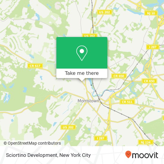 Sciortino Development map
