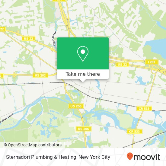 Sternadori Plumbing & Heating map
