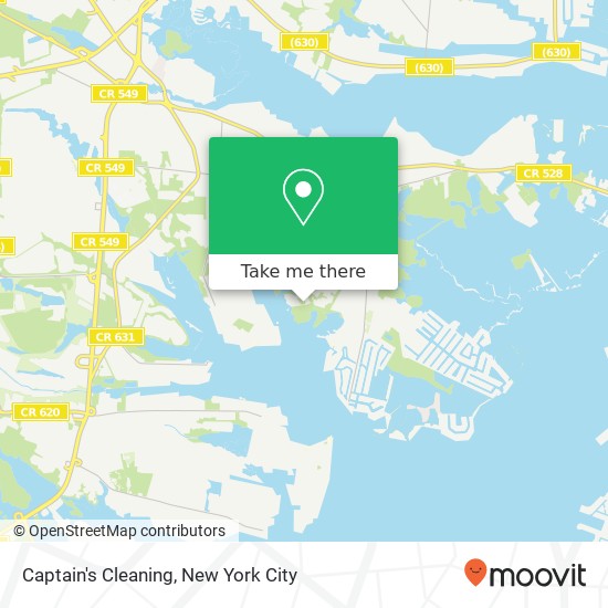 Mapa de Captain's Cleaning