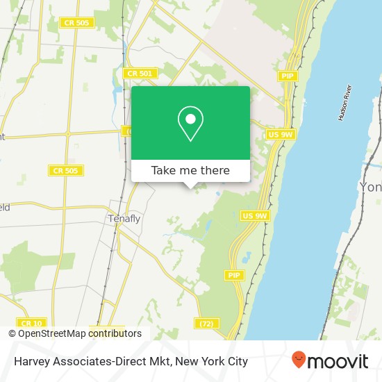 Harvey Associates-Direct Mkt map