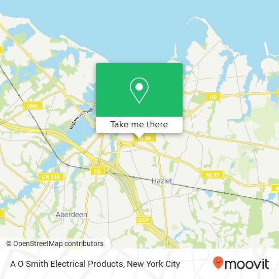 Mapa de A O Smith Electrical Products