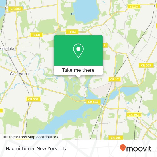 Naomi Turner map