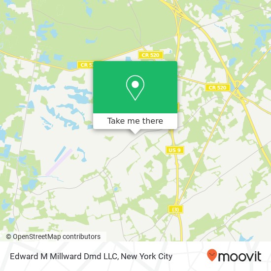 Mapa de Edward M Millward Dmd LLC