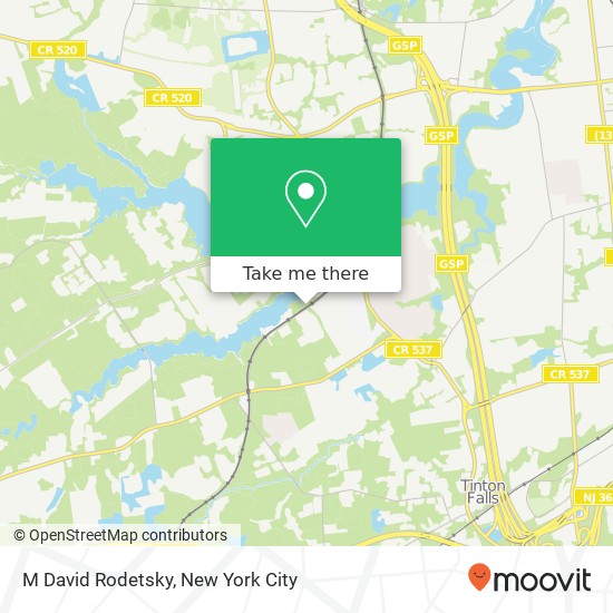 M David Rodetsky map