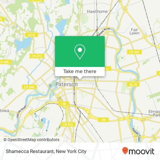 Shamecca Restaurant map