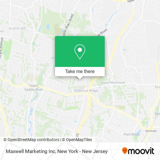 Maxwell Marketing Inc map