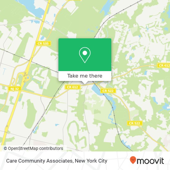 Care Community Associates map