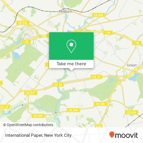 International Paper map